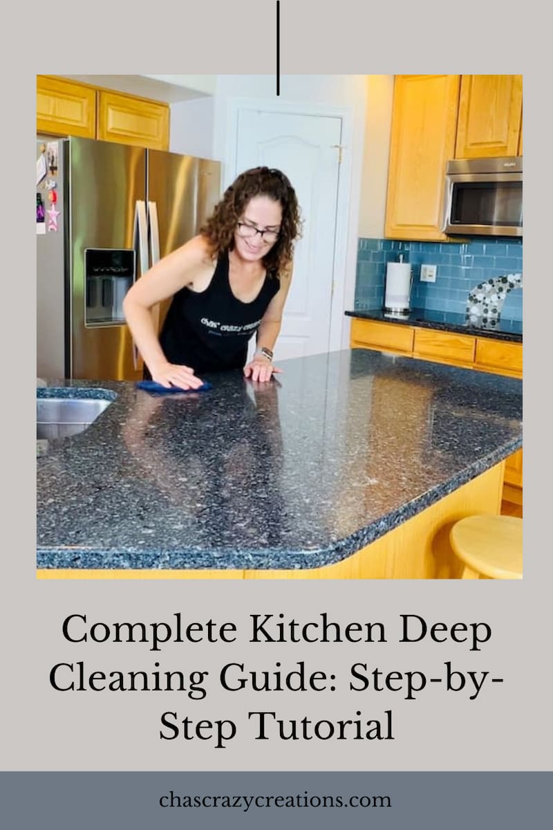 Do you want to know how to deep clean a kitchen? You can clean your kitchen with just a few products and it won't break the bank.