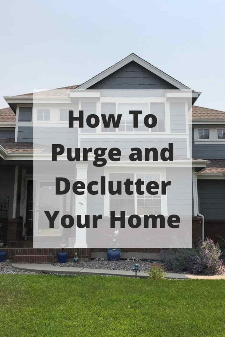 Have you wondered how to purge and declutter your home? Decluttering your home can be surprisingly challenging if you try to tackle it all in a single day. One of the golden rules of cleaning up your home is to take it slow and steady.