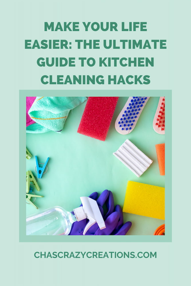 Are you looking for kitchen cleaning hacks?  Look no further as here are several tips and tricks to help you get your kitchen in shape today.