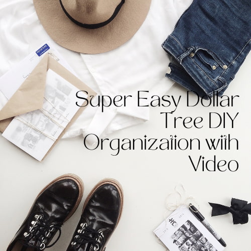 Are you looking for Dollar Tree DIY Organization? I'm always looking to organize on a budget and here are some super easy tips.