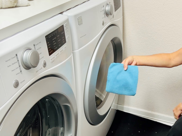 Wash the microfiber pad and reuse it again and again.