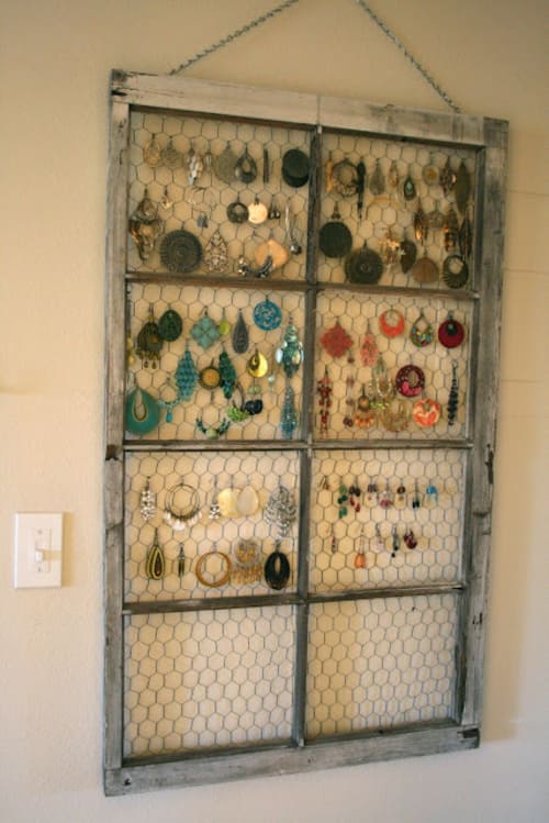 Window Frame Earring Hanger