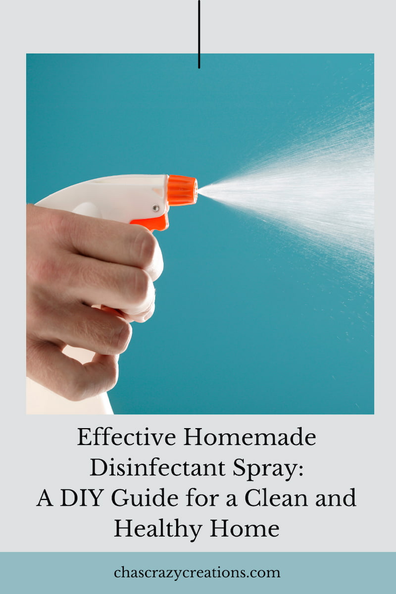 Learn easy DIY steps and ingredients for a natural homemade disinfectant spray to keep your home germ-free.