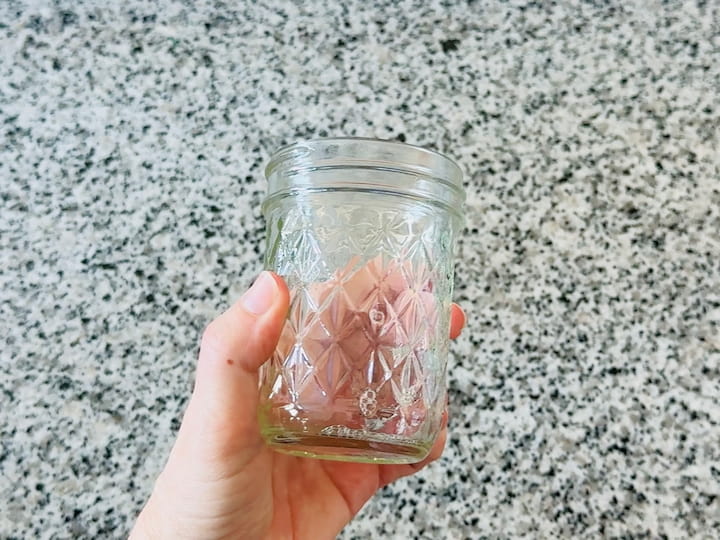 Picture of a glass jar