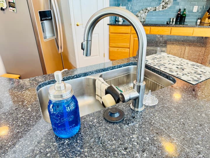 jar dish soap dispenser