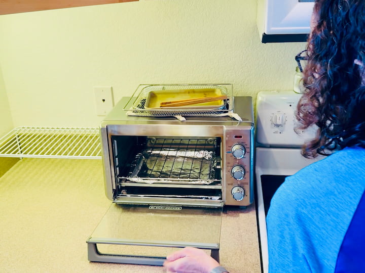 toaster oven put back together